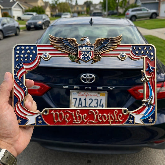 🔥LAST DAY 49% OFF-🦅 250th Anniversary Commemorative License Plate Frame