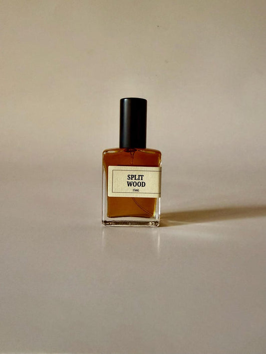 Split Wood Cologne for Men: Cedar, Sandalwood, Oud - Botanical Perfume
